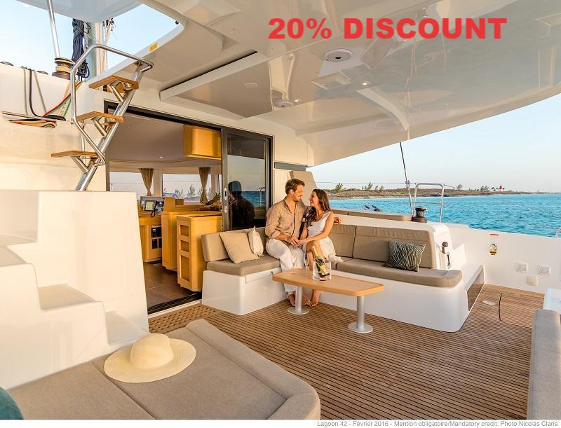 20% Charter Discount on Lagoon & Gemini Catamarans in Tortola, BVI